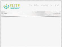 Tablet Screenshot of elitehealthpartners.com
